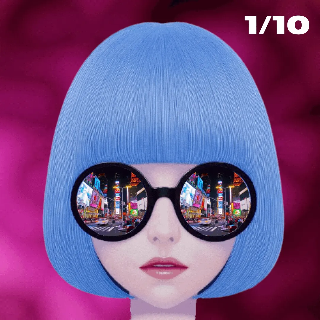 Purple City Girl | Kiseok Collection 1/10 (1ST EDITION)
