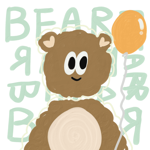 #6 Bear-bear teddy bear