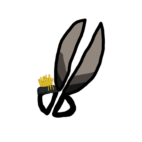 Fast Food Scissors id #44
