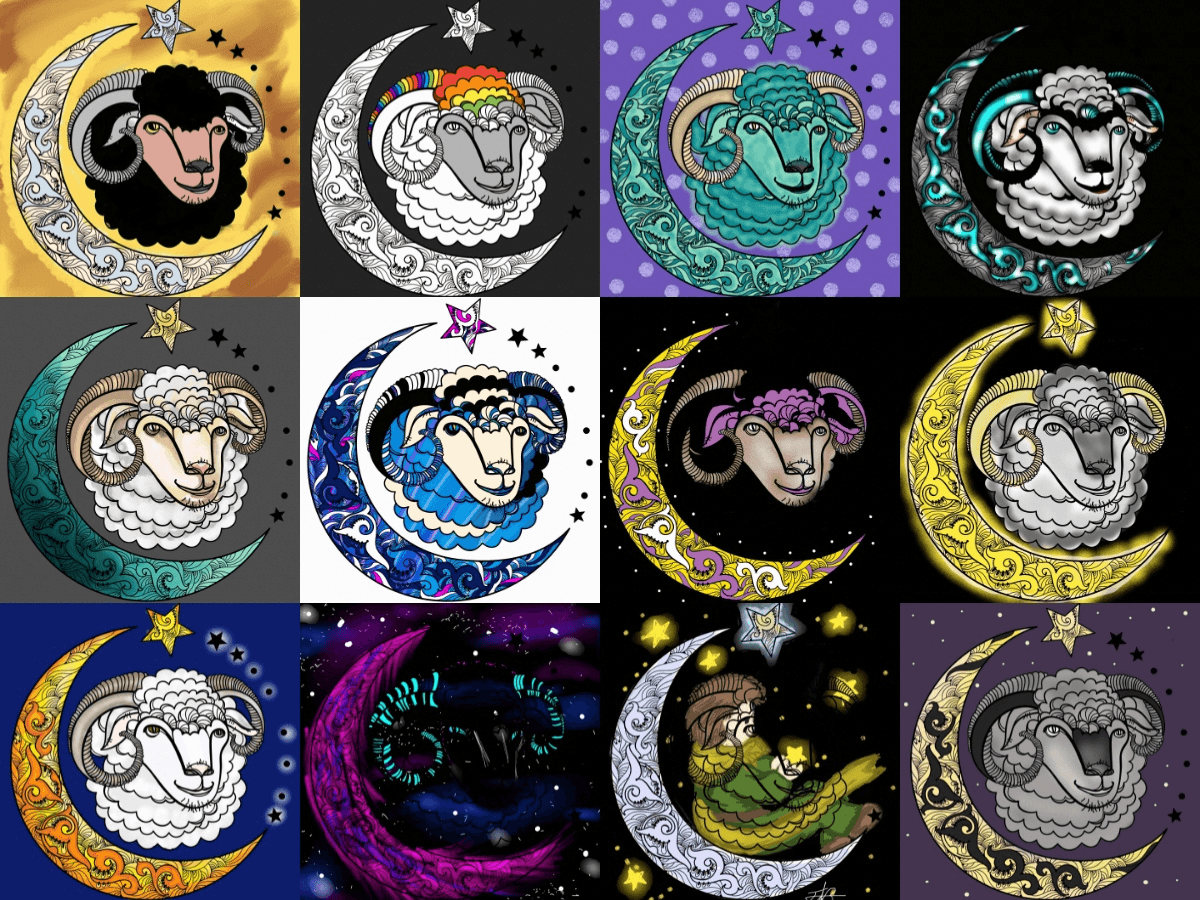 Moon Goats Collection Opensea