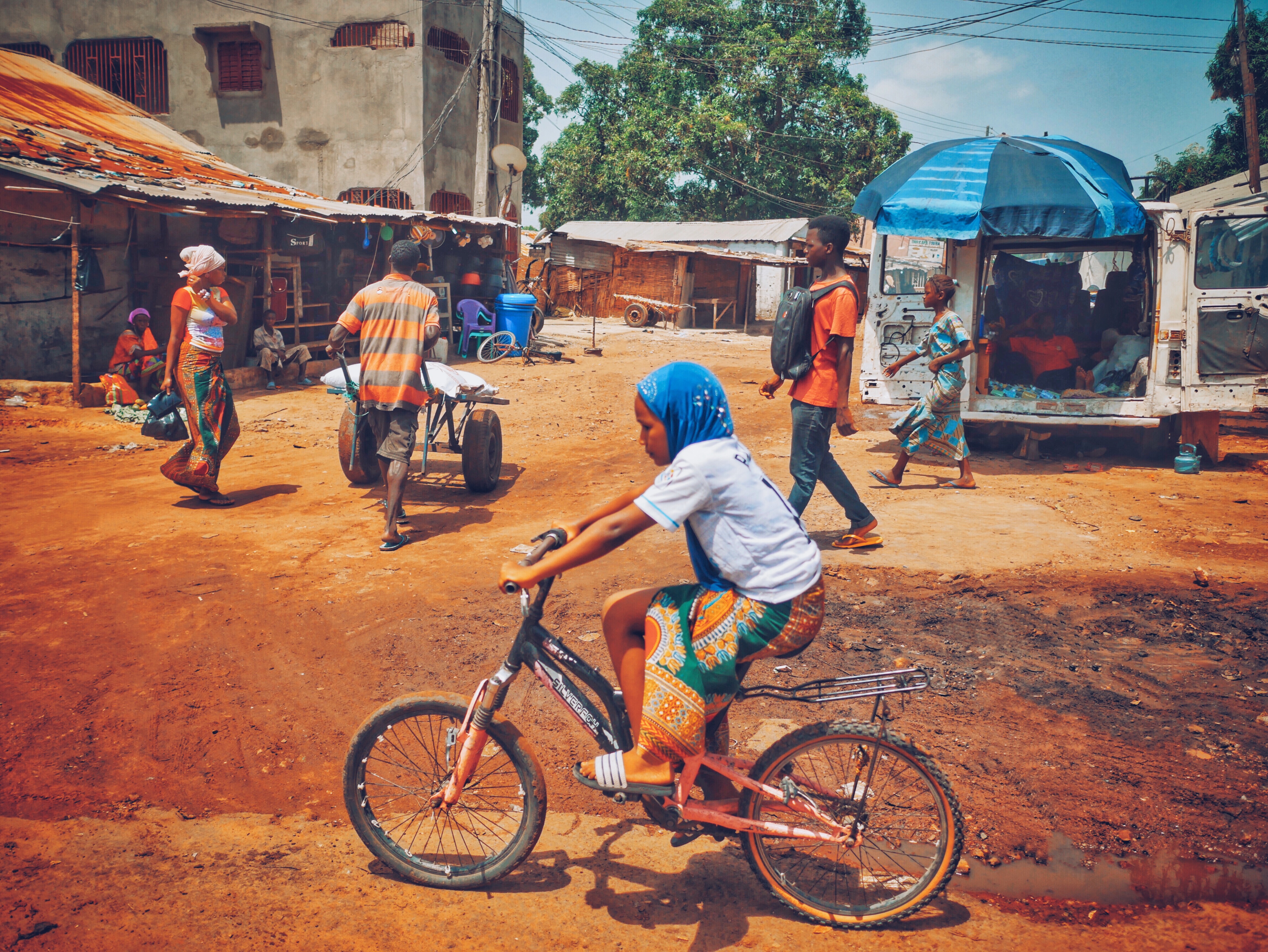 Ride. Bafata, Guinea Bissau