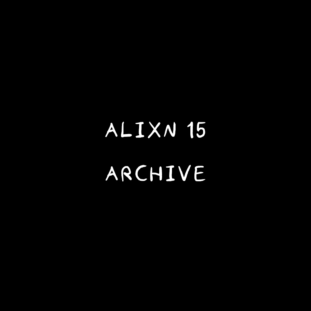 Alixn 15 — Archive