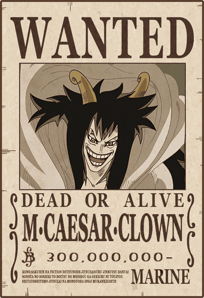 Caesar Clown - One Piece Wanted #1