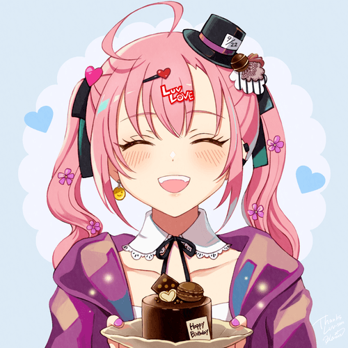 Luvちゃんファンアート『Happy Birthday！』