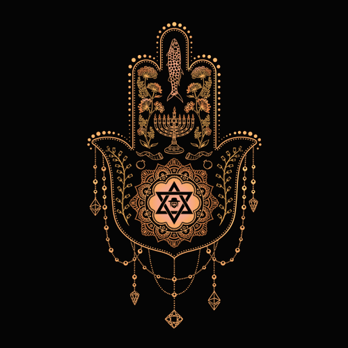 Jewish Digital Hamsa