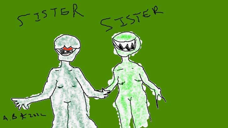 Sister Sister Aiyana L. Burns, Digital, 2022
