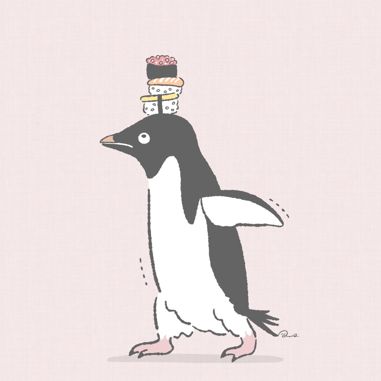 Go penguin!