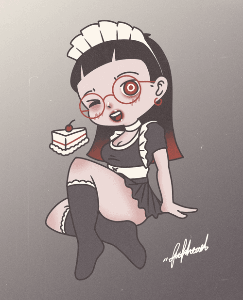 Maid Paper doll #2