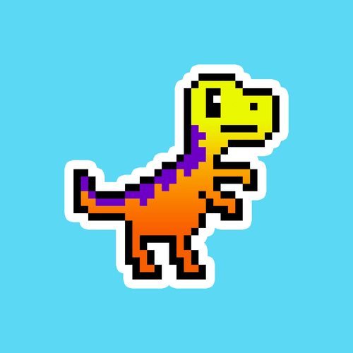 PixelSaurus Rex #0032