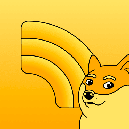 Very Wow Golden Rainbow ✗ The Doge NFT