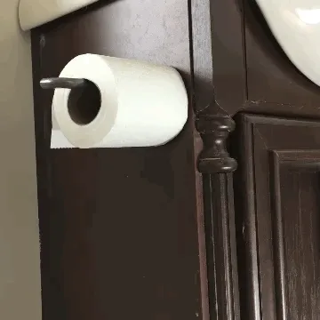 Passive aggressive toilet paper