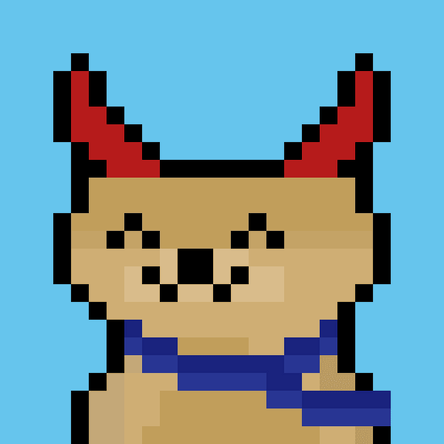 Pixel Doge #114