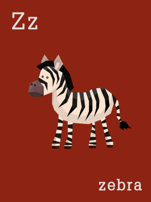 Z is for Zebra