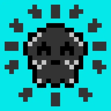 Kawaii SKULL #4181
