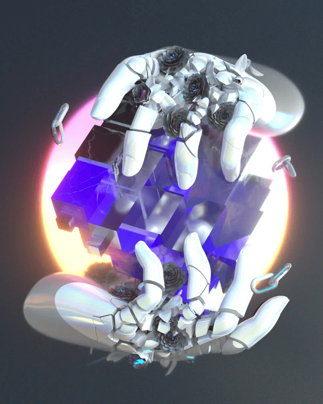 FVCK CUBE #145// by FVCKRENDER - CryptoCube#145 #1/1