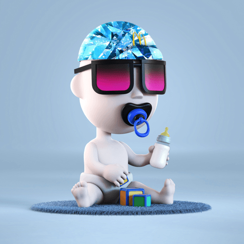Fast Food Baby Punk 3D #478