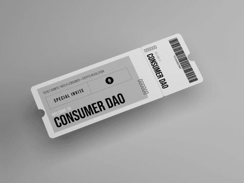 ConsumerDAO - Special Invite Ticket #26