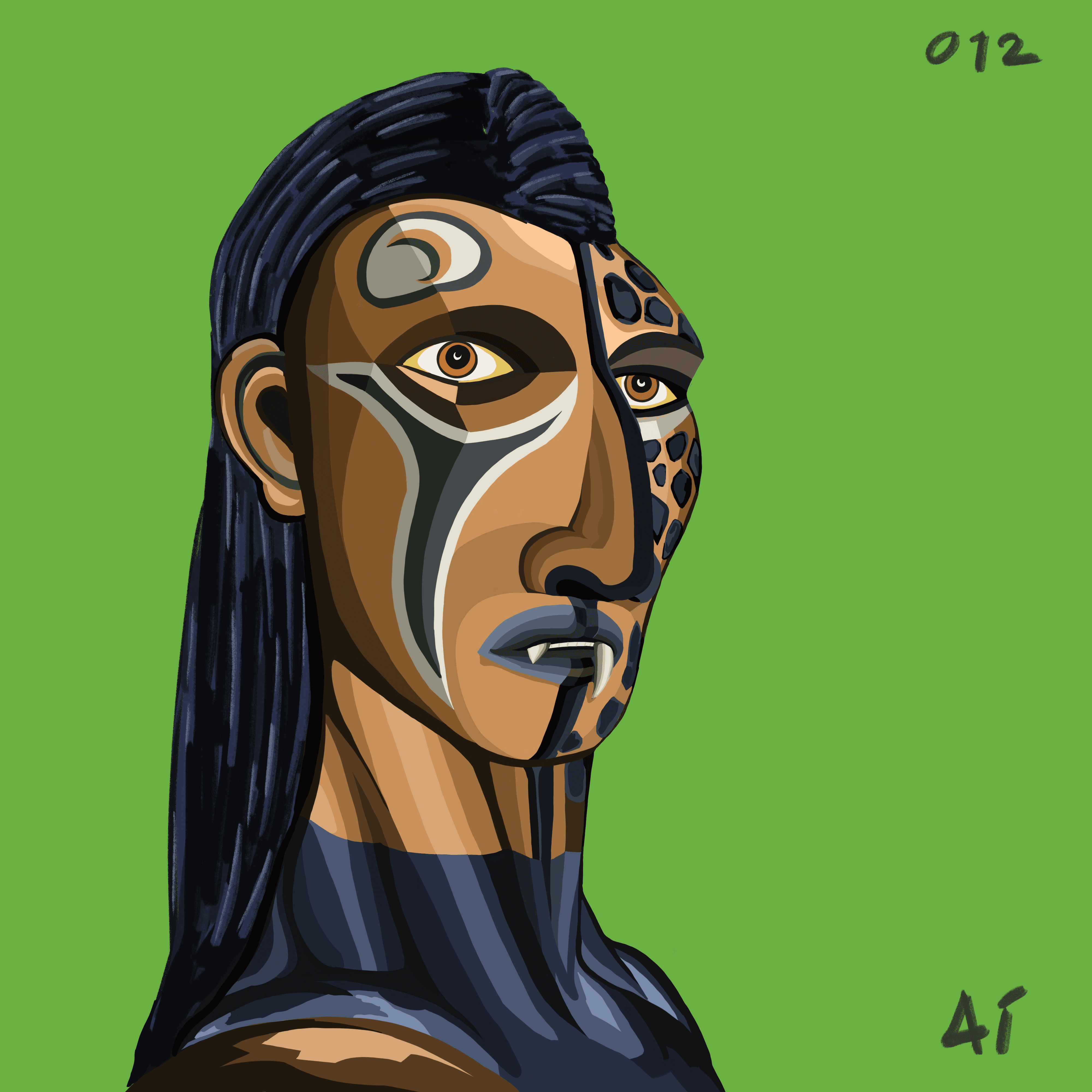 Barbarian Human Ai Mask #016