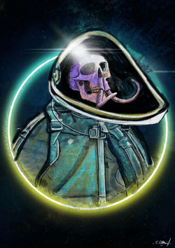 Space Moon Skull collection image