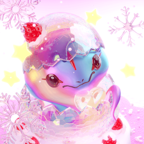 CNPcake #00402 Orochi-Crystal Rainbow