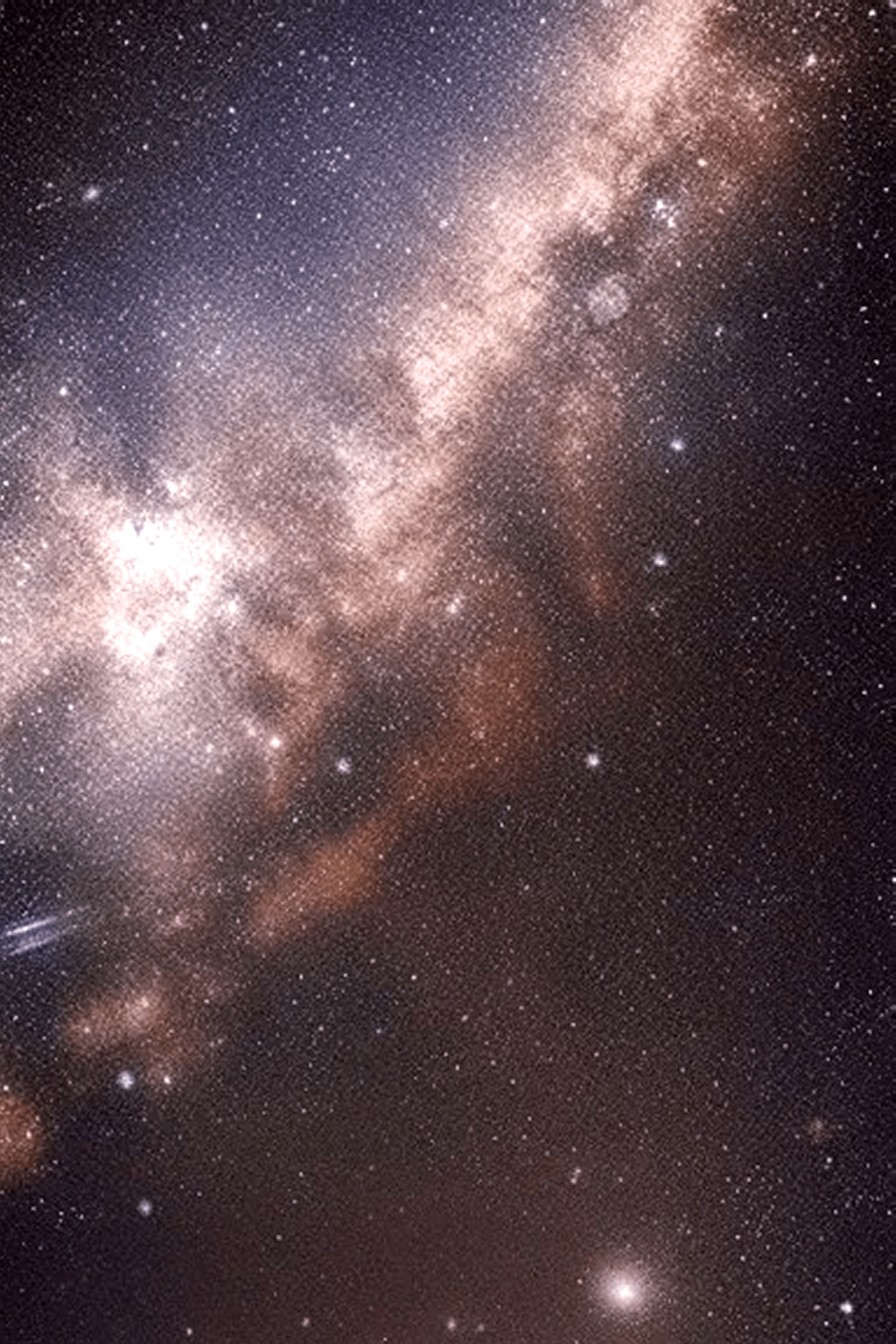 Milky Way Dimmed AI Space Art created by Sollog