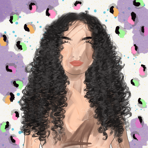 Curly Goddess #036