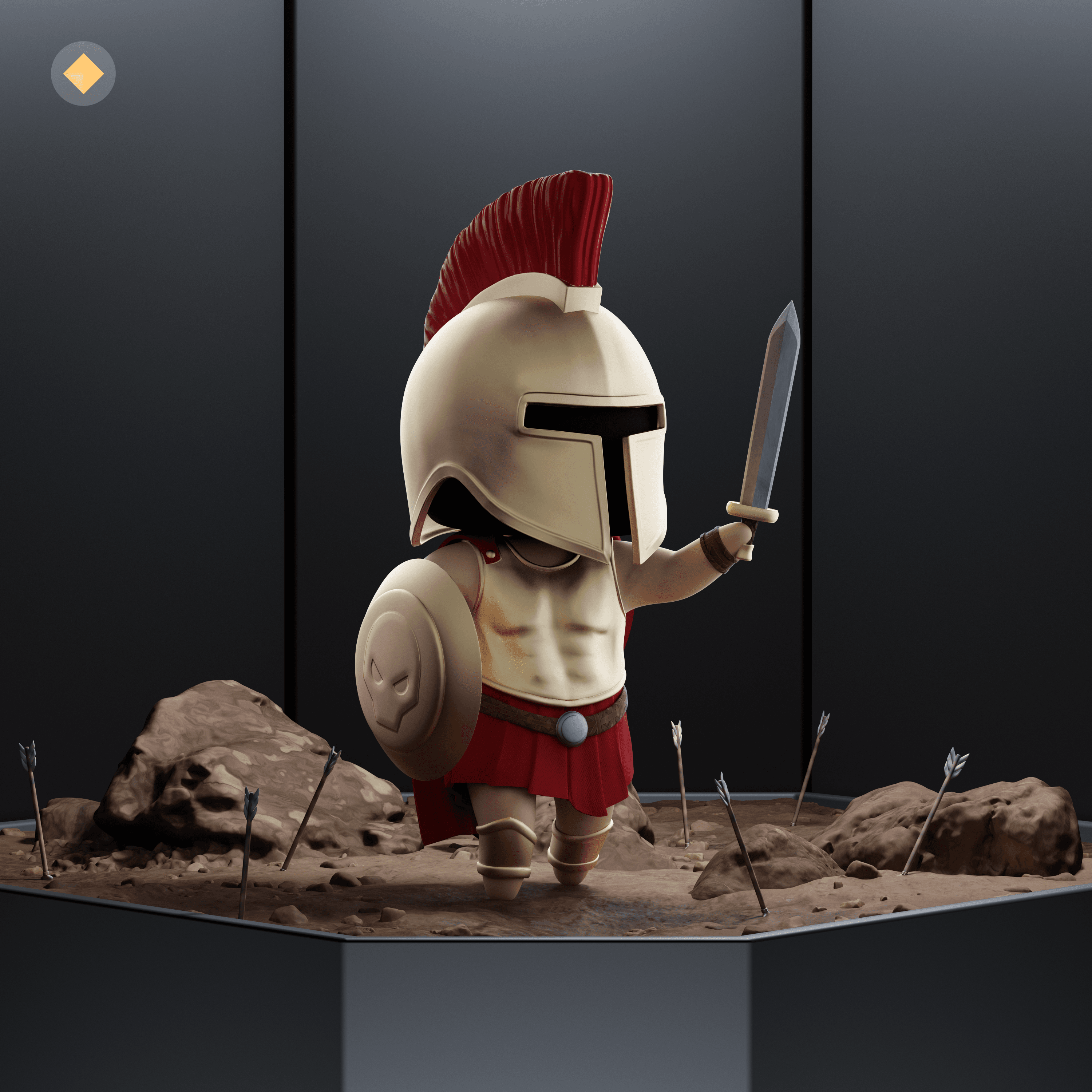 Gold Spartan Watcher [Genesis]