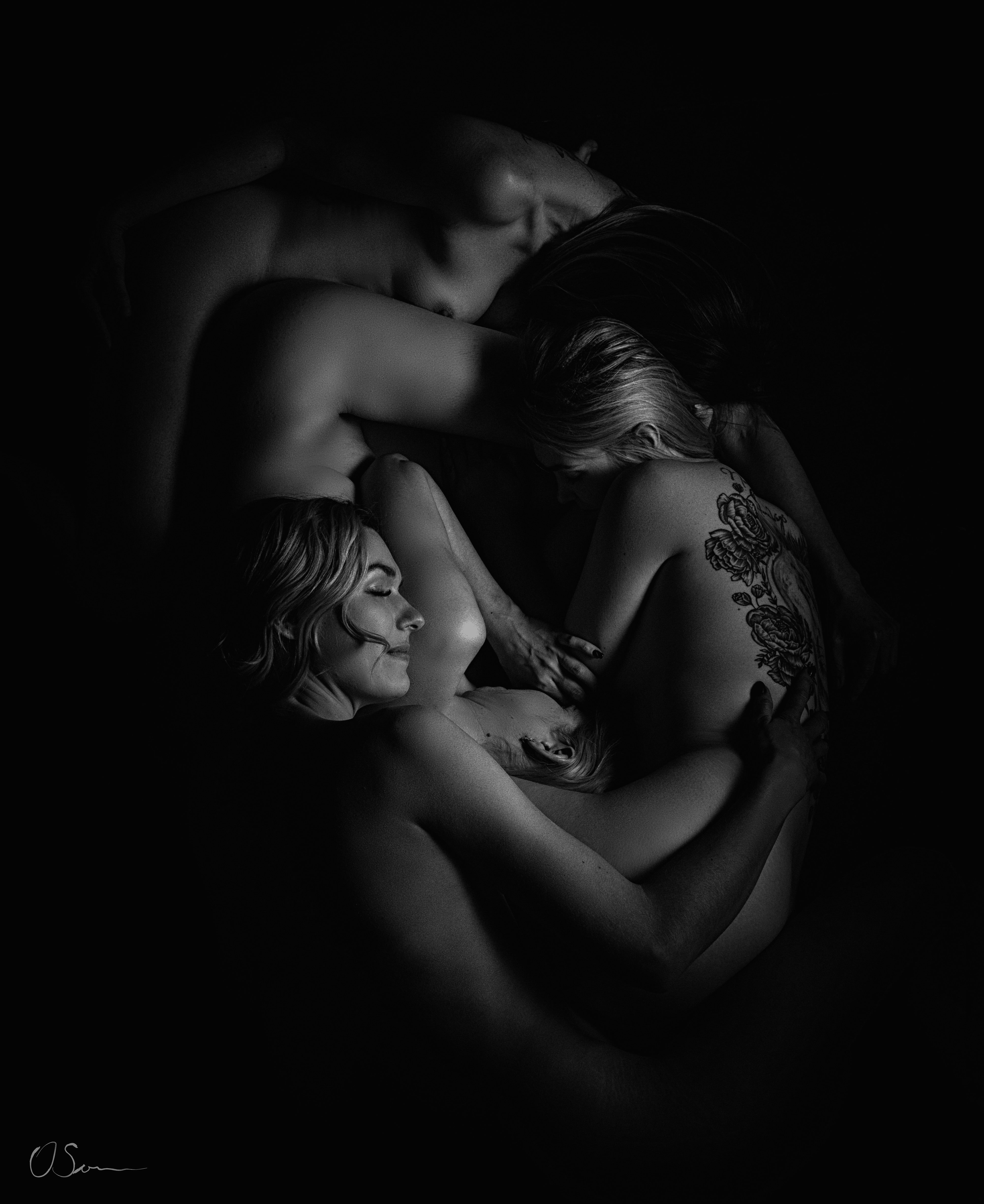 a hug can cure the a world | nude art photography