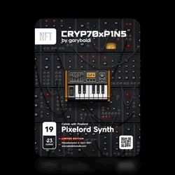 CRYPTOxPINS #18 Pixelord Synth