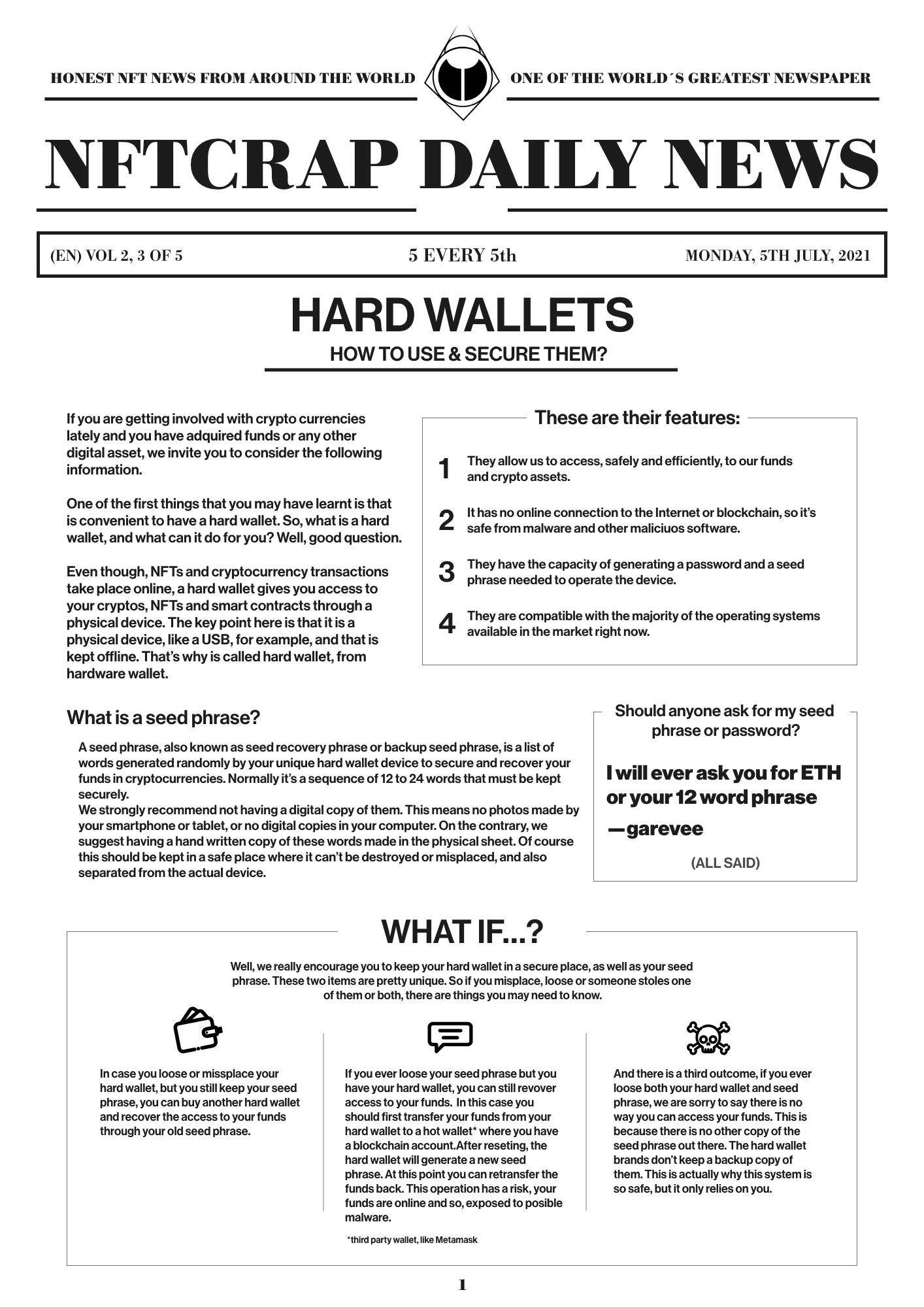 Hard Wallets (EN) #3/5
