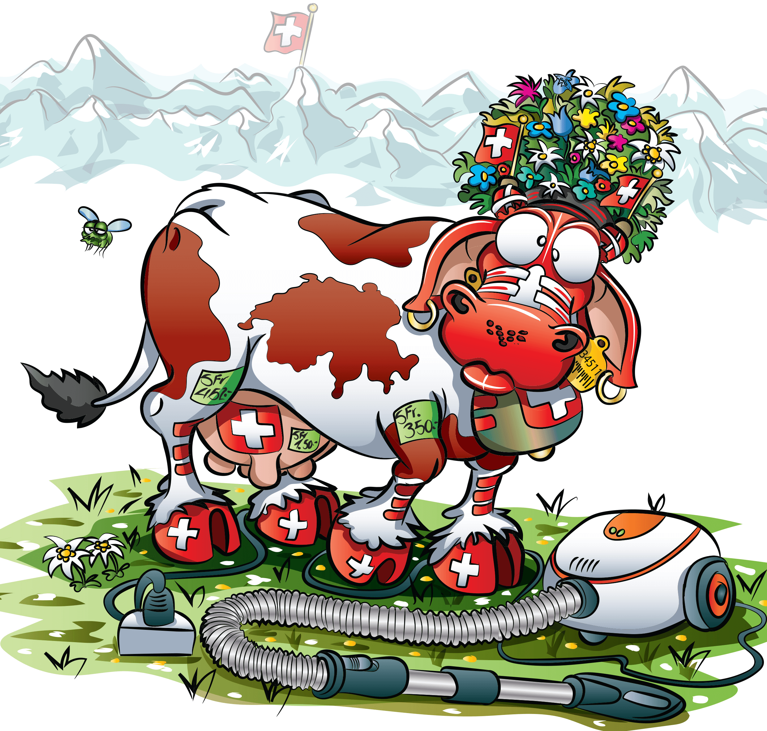 Cow series No. 3 Swissness