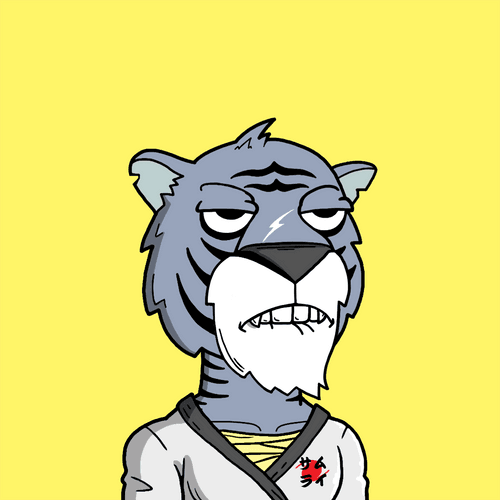 Grouchy Tiger Social Club #1517