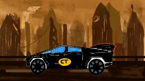 BatTruck in Gotham City 