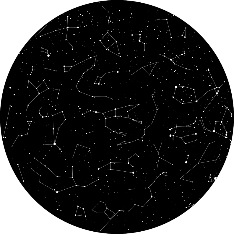 Starry sky map - Collection | OpenSea