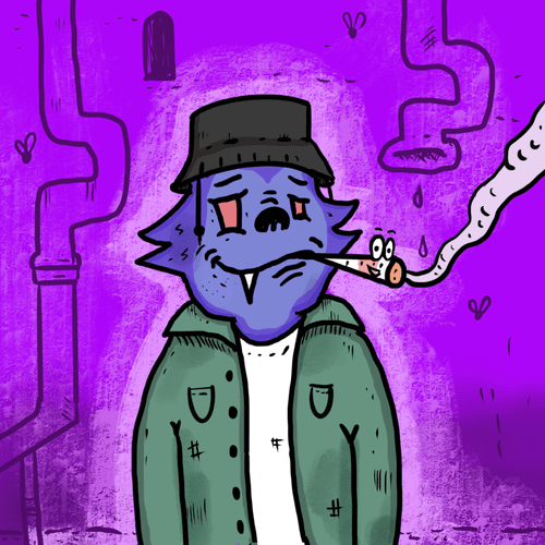 Fangsley Smoking in the Sewer