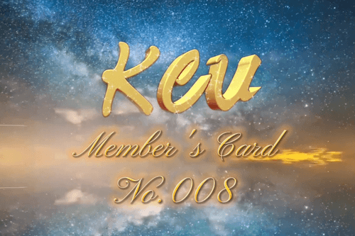 「No.008」KCU Member's Card