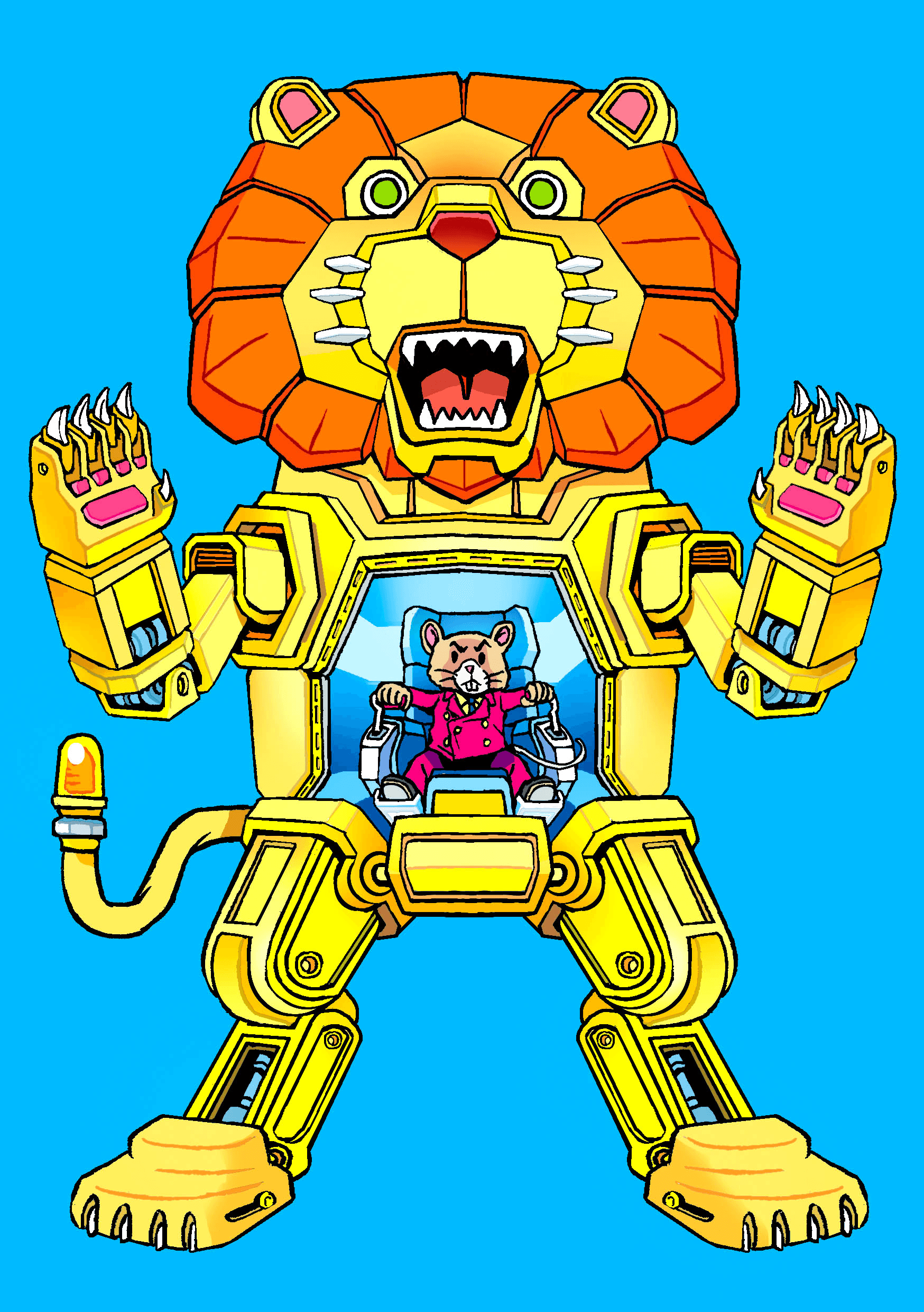 Robo Tribe #017 - Aesop "The Lion & The Mouse"
