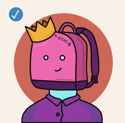 Blue Check Crown Not Bagner