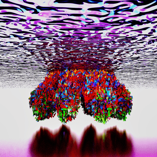 Abstractavaganza 037 "Upside down octopus trip "