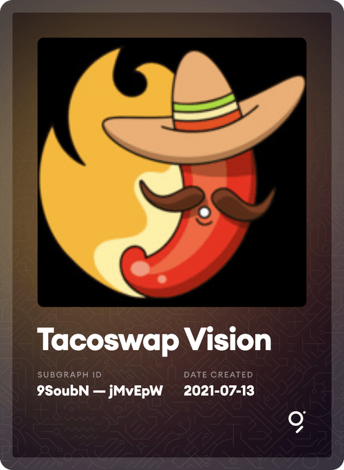 Tacoswap Vision Subgraph