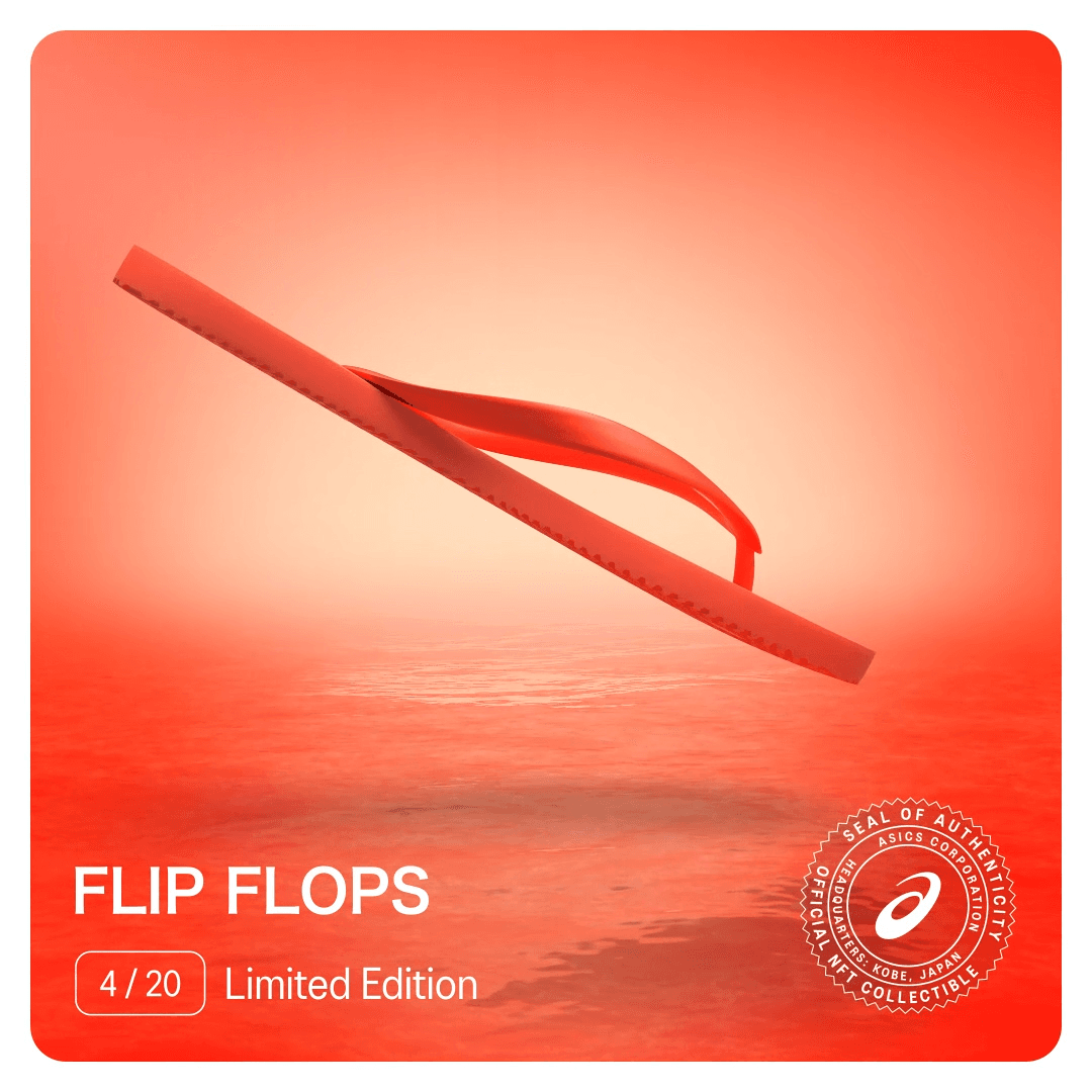 ASICS FLIP FLOPS - Limited Edition (4-of-20)