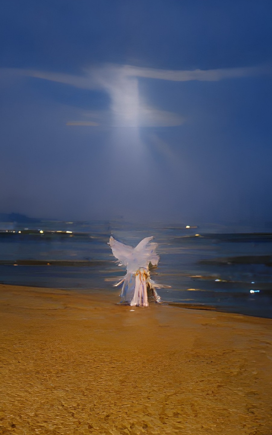 Angel on the Beach