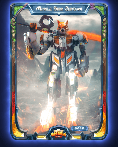 Mobile Shib Gundam #0020 - Holo Edition