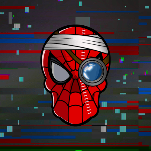 Cyber Spidey Skull