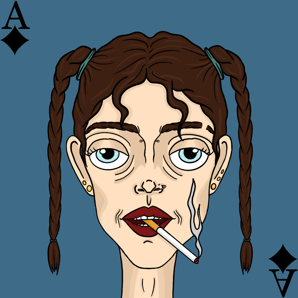 Crackhead Linda - Diamonds Ace Crackheads | OpenSea