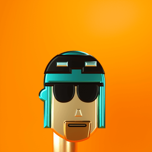 3D Chrome Punk Babies #032