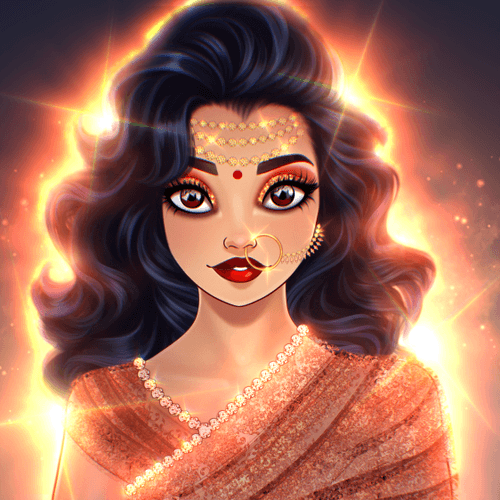 Glowing Girl #146