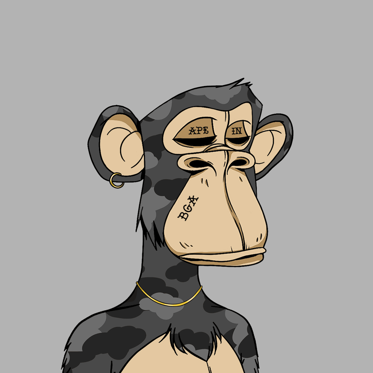 Bored Gutter Ape #154