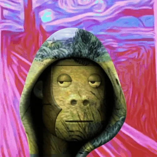 3D VAN GOGH PUNKS #048