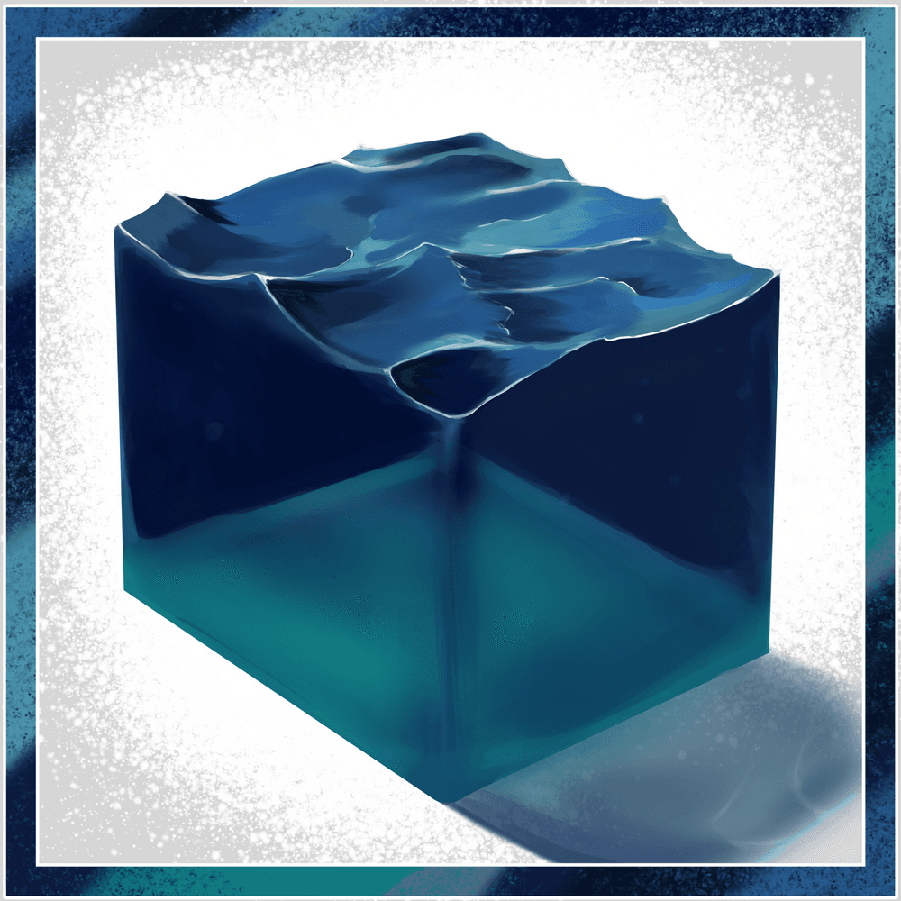 Water Cube - A New World - Art by Alpha Kibi | OpenSea